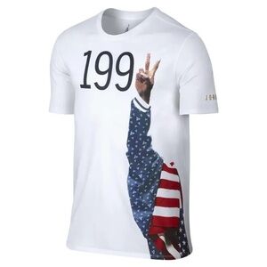NWT Air Jordan 1992 Olympic Dream Team T-Shirt Men shirt Size Medium.
